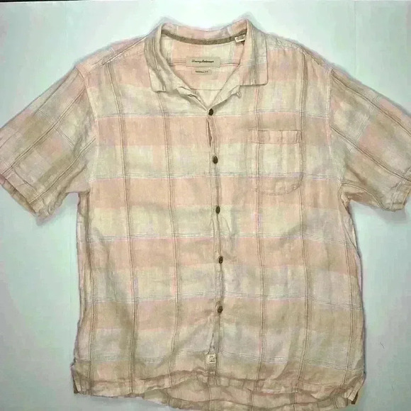 Tommy Bahama 100% Linen Button Down Shirt Men’s Size XL - Picture 1 of 4